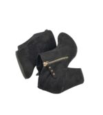 Botine dama Graceland 38, material textil, negru - imagine 4