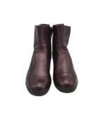Botine dama Waldlaufer 39, piele, maro - imagine 3