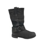 Cizme  dama 40, piele, negru