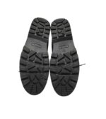 Ghete barbati Lutha 42, imitație de piele, negru maro, imblanite - imagine 5