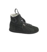 Adidasi barbati Puma 41, piele, negru, imblanite