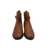 Botine dama Dune 38, piele, maro - imagine 3