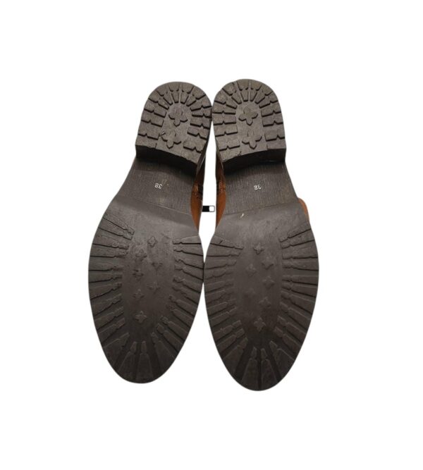 Botine dama Dune 38, piele, maro - imagine 5