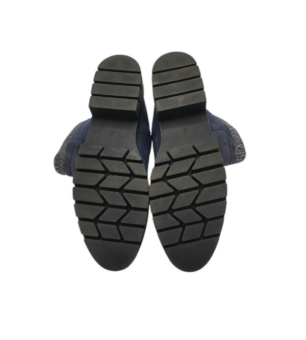 Cizme dama Tu 38, imitație de piele, bleumarin, captusite - imagine 5