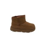 Cizme dama Tu 30, material textil, maro