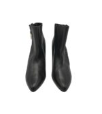 Botine dama Helene Rouge 40, piele, negru - imagine 3