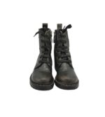 Ghete copii Gioseppo 28, piele, negru - imagine 3