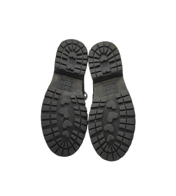 Ghete copii Gioseppo 28, piele, negru - imagine 5
