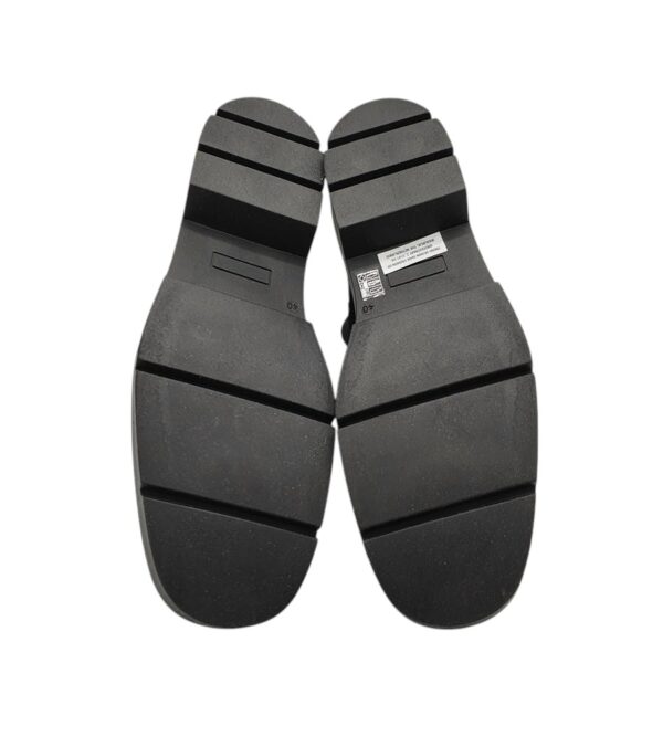 Botine dama Bullboxer 40,  piele intoarsa, material textil, negru - imagine 5
