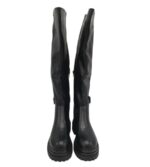 Cizme dama About You 39, imitație de piele, negru - imagine 3