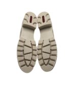 Ghete dama Rieker 40, imitație de piele, material textil, bej - imagine 5