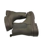 Ghete dama About You, 37, imitație de piele, material textil, bej - imagine 4