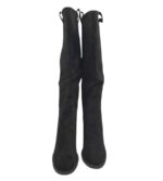 Cizme dama About You 39, material textil, negru - imagine 3