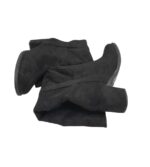 Cizme dama About You 39, material textil, negru - imagine 4