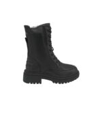 Ghete dama Carmela,  piele, negru