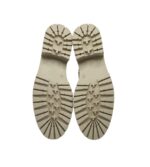 Ghete dama Carmela,  piele, bej - imagine 5