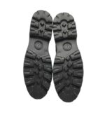 Ghete dama Carmela,  piele intoarsa, gri - imagine 5