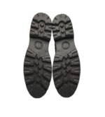 Ghete dama Carmela 40,  piele intoarsa, material textil, maro - imagine 5