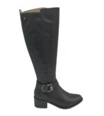 Cizme dama Carmela 39 , piele, negru