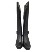 Cizme dama Carmela 39 , piele, negru - imagine 3