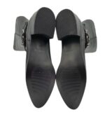 Cizme dama Carmela 39 , piele, negru - imagine 5