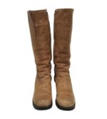 Cizme dama UGG 40, piele, maro,  imblanite - imagine 3