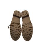 Ghete dama 40, material textil, maro - imagine 5