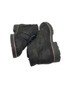 Ghete dama Varese 37,  piele, negru - imagine 4