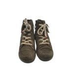 Ghete  dama Ara 38 piele intoarsa, maro, Gore tex - imagine 3