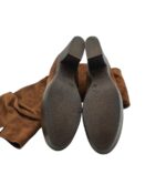 Cizme dama Bsb 41  piele intoarsa, maro - imagine 5