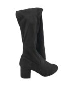 Cizme dama 40, material textil, negru