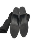 Cizme dama 40, material textil, negru - imagine 5