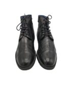 Ghete barbati Daniel Hechter 46, piele, negru - imagine 3