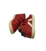 Adidasi copii Tsm 32, piele, rosu,  imblaniti - imagine 4