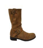 Cizme barbati Jil Sander 45,  piele intoarsa, maro