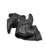 Cizme dama Janet D 38, piele, negru - imagine 4