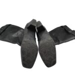 Cizme dama Janet D 38, piele, negru - imagine 5