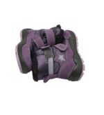 Cizme copii Primigi 26, piele intoarsa, material textil, mov, Gore tex - imagine 4