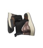 Botine dama Tamaris 38, imitație de piele, material textil, negru - imagine 4