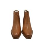 Botine dama Bronx 37, piele, maro - imagine 3