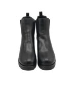 Botine dama About You 40, imitație de piele, negru - imagine 3