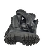 Cizme dama About You, imitație de piele, negru - imagine 4