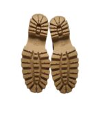 Botine dama Only 38, imitație de piele, material textil, maro - imagine 5