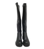 Cizme dama About You 39, imitație de piele, negru - imagine 3