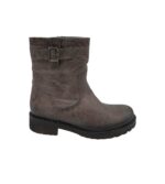 Ghete dama Lazamani 39, piele, imitatie de piele, bej