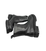 Ghete dama Lazamani 39, piele, negru - imagine 4