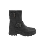 Ghete barbati Camel Active Cora 42, piele, negru, imblanite