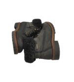 Ghete dama Tamaris 39, piele, negru, imblanite - imagine 4