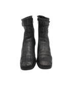 Botine dama Olympic 39, piele, negru - imagine 3