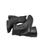Botine dama Olympic 39, piele, negru - imagine 4